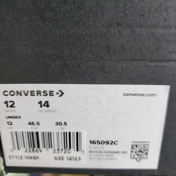 New Converse Chuck Taylor All Star Space racer Hi - Picture 9 of 9